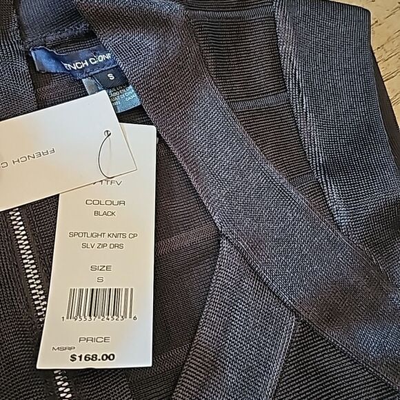 Black bandage dress size S NWT French Connection - Picture 5 of 10